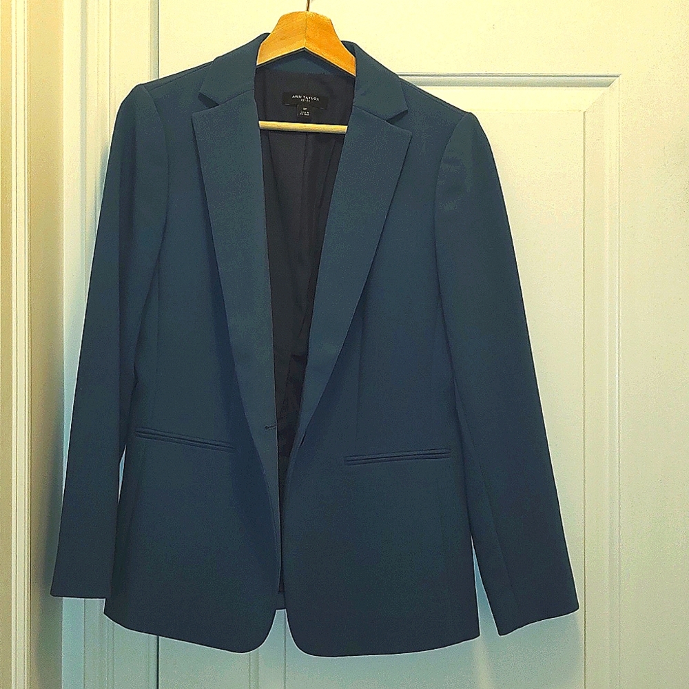 Ann Taylor Blue Suit Blazer- 10P